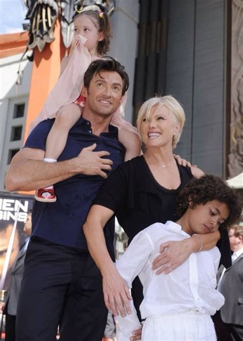 Maybe you would like to learn more about one of these? Hugh Jackman and his wife and children | Hugh jackman wife ...