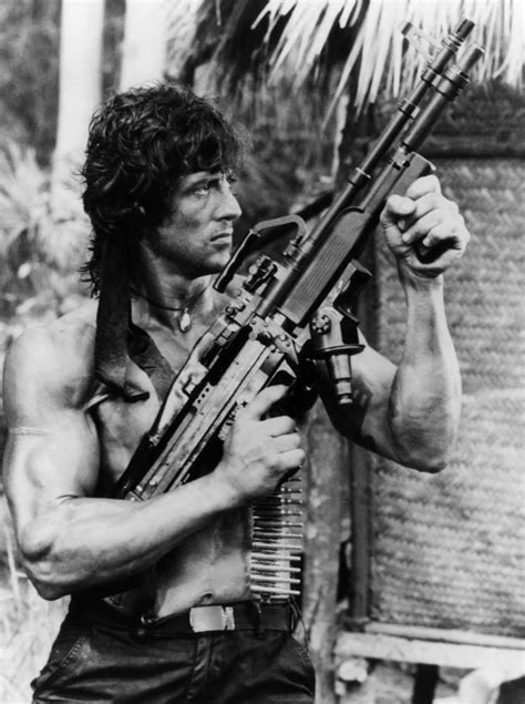 Rambofirst Blood Part Ii Sylvester Stallone 1985 C Tristar