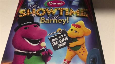 Barney Its Showtime With Barney Dvd Movie Collection Youtube