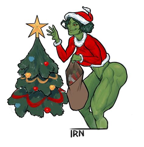 Rule 34 1girls Big Ass Christmas Christmas Tree Dr Seuss Female Female Only Genderbend