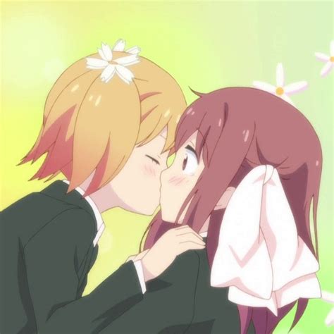 Images Of Anime Kiss On The Cheek Base