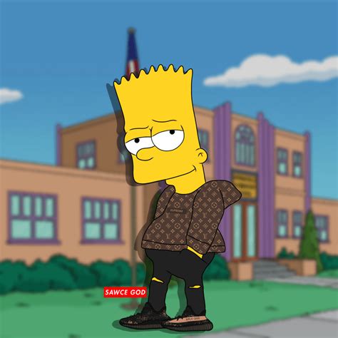We have amazing background pictures carefully picked by our community. Cool Bart Simpson Gucci Wallpapers 2020 - Broken Panda