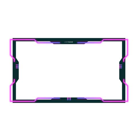 Online Gaming Screen Panel And Border Design For Gamers 22751374 Png
