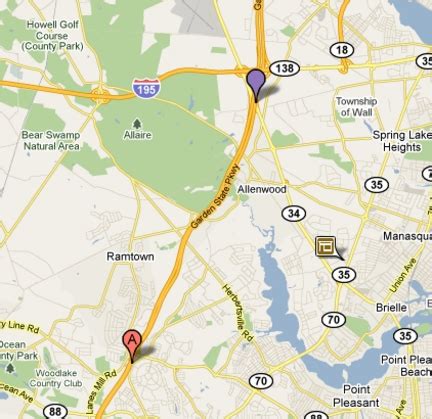 Take new york thruway to garden state parkway south. Accident on Garden State Parkway causing four-mile backup ...