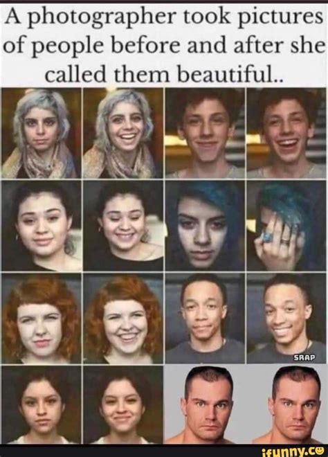 A Photographer Took Pictures Of People Before And After She Called Them