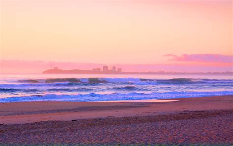 Beach Sunset Wallpaper Shore Hd Desktop Wallpapers 4k Hd