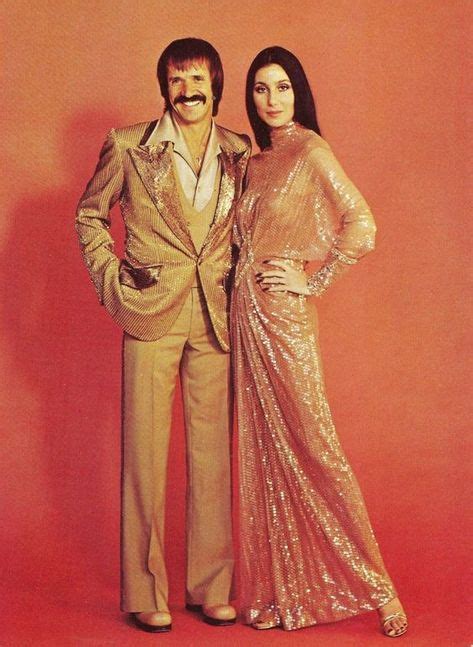 S Cher And Sonny Gold Sequin Dress Gold Suit Sonny And Cher