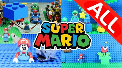 Lego Mario Ultimate Compilation All Lego Mario Stop Motions Mario