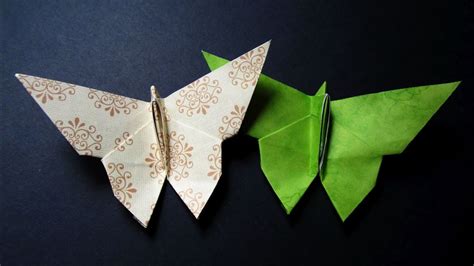Origami butterfly instructions - learn how to make a paper ...