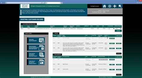 Recreation Insurance Specialists: Agency Management System - WebRiver