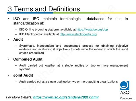 Overview Of Iso 190112018 Guidelines For Auditing Management Systems