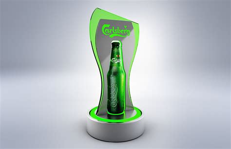 Carlsberg // Display & FSU Design on Behance | Bottle display, Pop display, Point of sale display
