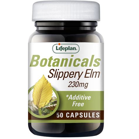 Lifeplan Slippery Elm 230mg 50 Capsules Appleseeds Health Store