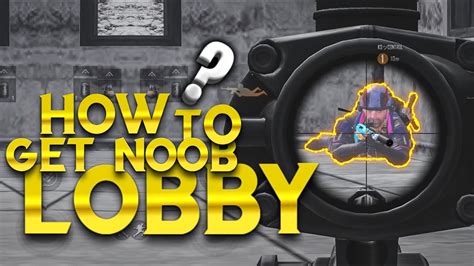 How to reach ace in pubg mobile just in 7 days with high kd ratio season 11 (tips to rank up fast). (Voiceover) How To Get NOOB/BOT Lobby In ACE Tier In PUBG ...