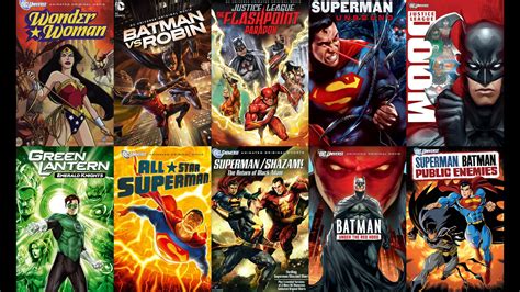 Review Of Dc Animated Shows And Movies In Order References Alexander