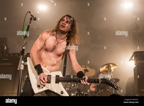 The Australian Hard Rock Band Airbourne Live At The Blue Balls Festival