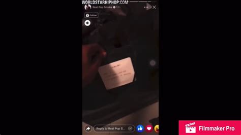 Pop Smoke Unknowingly Posted His Address On Instagram Live 8 Hours
