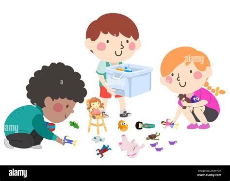 Kids Clean Up Toys Clipart Activity Toys For Kids