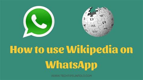 Whatsapp Wiki How To Use Wikipedia On Whatspp