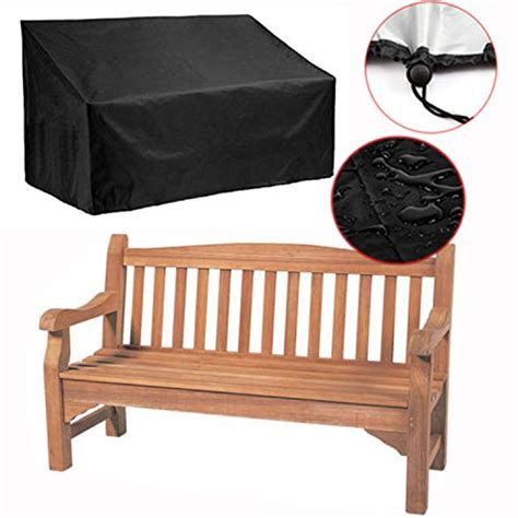 Silvotek 2 Seater Garden Bench Cover Waterproof Outdoor Bench Cover