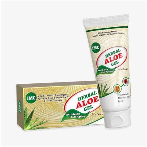 Imc Aloe Vera Herbal Aloe Gel Pack Size Gm At Rs Pack In