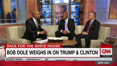 Washington — former senator bob dole mr. Bob Dole weighs in on Trump & Clinton - CNN Video