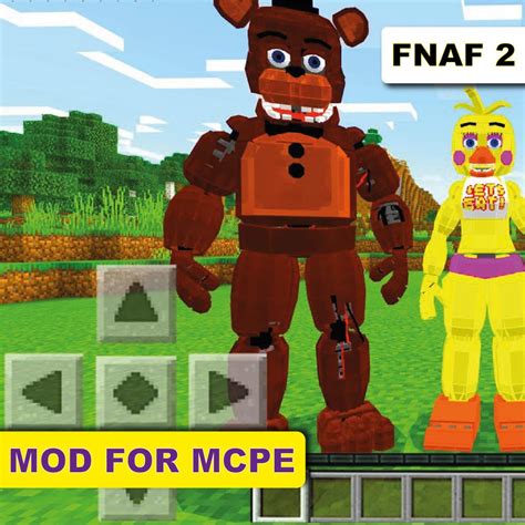 Скачать Fnaf 2 Mod For Minecraft Mcpe Apk для Android