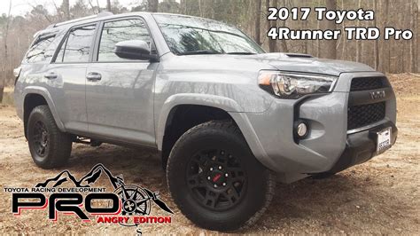 Measured owner satisfaction with 2017 toyota 4runner performance, styling, comfort, features, and usability after 90 days of ownership. 2017 Toyota 4Runner TRD Pro "Cement" - YouTube