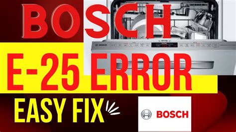 Bosch Dishwasher Not Draining What To Look For And How To Easily Fix