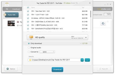 You can easily download mp3 song also because many format are available in this tool. YouTube Playlist Downloader - YouTube Playlist to MP3 Free