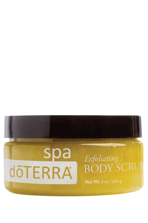 Doterra Spa Exfoliating Body Scrub Doterra Essential Oils