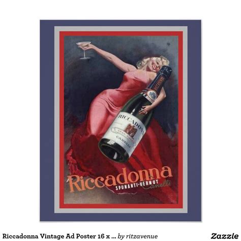 Riccadon Na Vintage Ad Poster X Vintage Ads Vintage Advertising Art Vintage