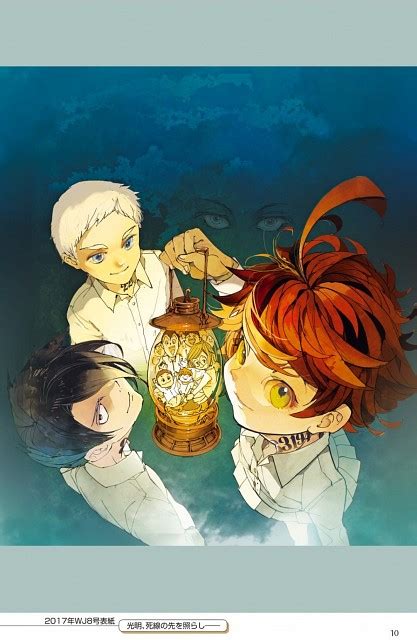 Yakusoku No Neverland Weekly Shōnen Jump Cover Minitokyo