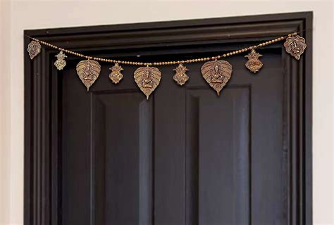 Craftvatika Diwali Decoration Items For Home Decor Metal Toran Ganesha