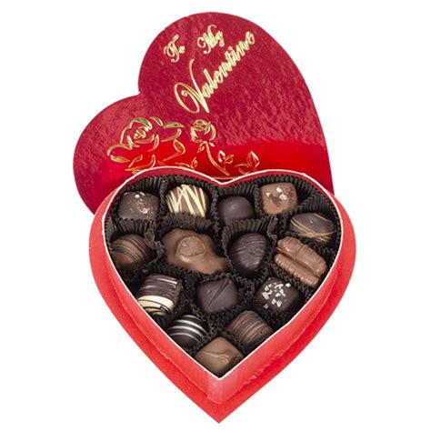 Valentine S Assorted Classic Chocolates 15 Pieces In A Heart Shaped Box Valentine Chocolates