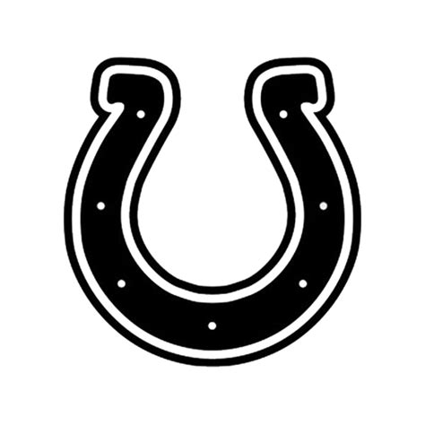 Indianapolis Colts Logo Black And White Clip Art Library