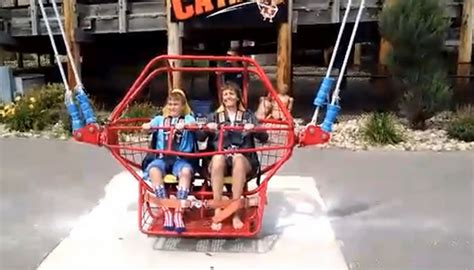 Funny girls slingshot roller coaster ride fails. You'll Never Go On Another Ride After Watching This http://freshdice.com/youll-never-go-on ...
