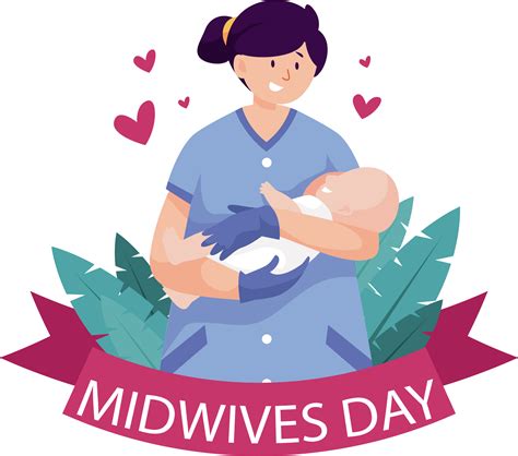 International Midwives Midwife International Vector Clipart