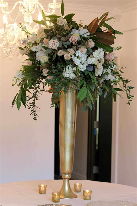 15 Wonderful Gold Vases Wedding Decorative Vase Ideas