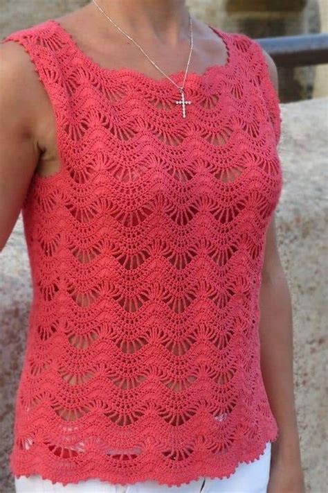 Blouse Crochet Stitch Easy Patterns Free