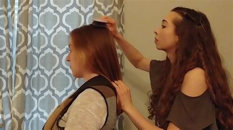 💁asmr Hair Brushing💤 Hair Playbrushing Best Friends Asmr Youtube