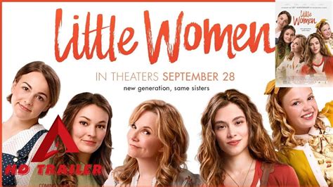 Little Women 2018 Official Movie Trailerlea Thompsonlucas Grabeelion