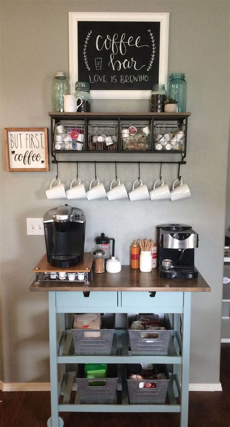 20 Mini Coffee Coffee Bar Ideas Homyhomee