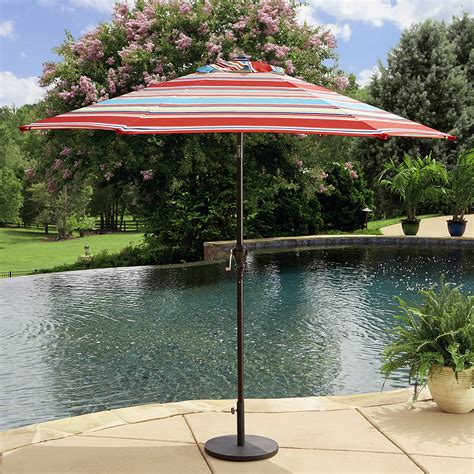 Shop the best selection of outdoor furniture from overstock your online garden & patio store! Essential Garden Umbrella With Crank & Tilt, 9ft - Outdoor ...
