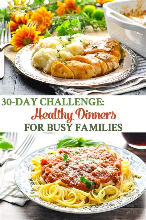 Never miss out on flavors. 30-Day Challenge: Healthy Dinner Ideas! - The Seasoned Mom