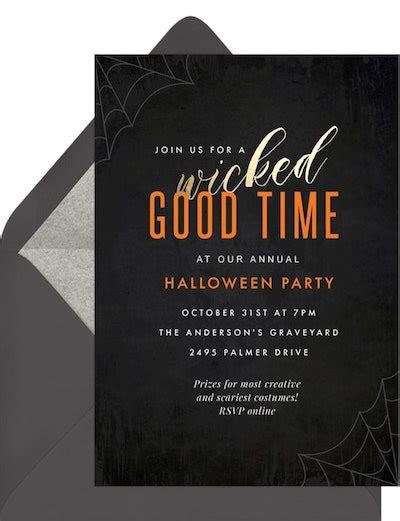 Halloween Party Invite Wording Tips For A Frightfully Fun Event