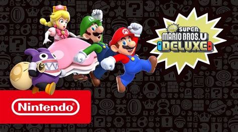 Watch The Exciting Launch Trailer For New Super Mario Bros U Deluxe Nintendosoup