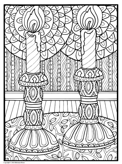 Shabbat Coloring Page ~ Coloring Pages