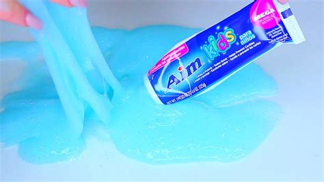 How To Make Slime Toothpaste And Glue Without Starch And Without