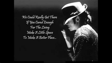 Michael Jackson Heal The World Lyrics Youtube